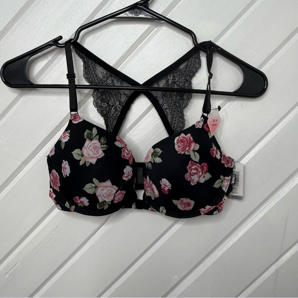 36C Floral Lacey bra NWT